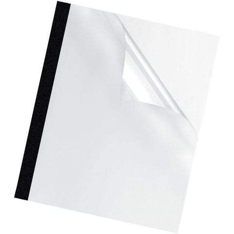 Fellowes Thermal Binding System Presentation Covers, Clear, 16 to 30 Sheet Capacity, 11 x 8.5, Unpunched, 10/Pack