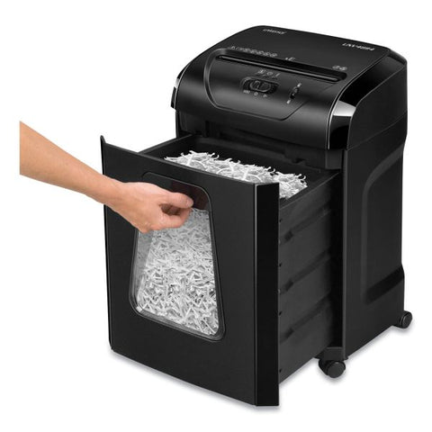 Universal 48114 Medium-Duty Cross-Cut Shredder, 14 Manual Sheet Capacity