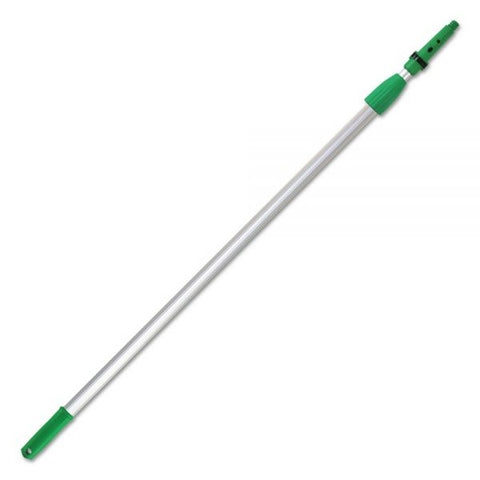 Unger Opti-Loc Extension Pole, 13 ft, Two Sections, Green/Silver