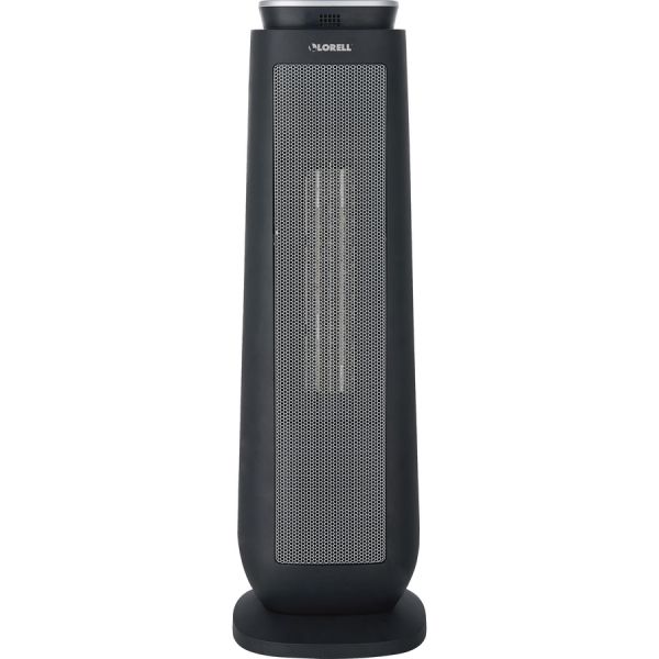 Lorell Tower Heater Ceramic - Electric - 2 x Heat Settings - Tower - Black