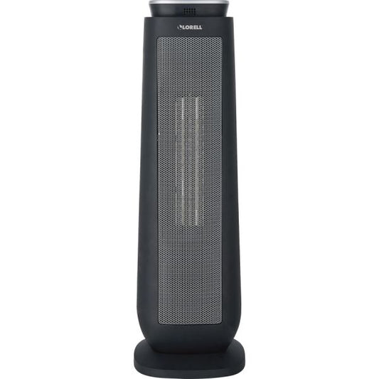 Lorell Tower Heater Ceramic - Electric - 2 x Heat Settings - Tower - Black