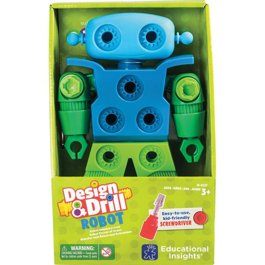 Educational Insights Design & Drill Robot Play Set Theme/Subject: Learning - Skill Learning: Problem Solving, Creativity, Eye-hand Coordination - Multi