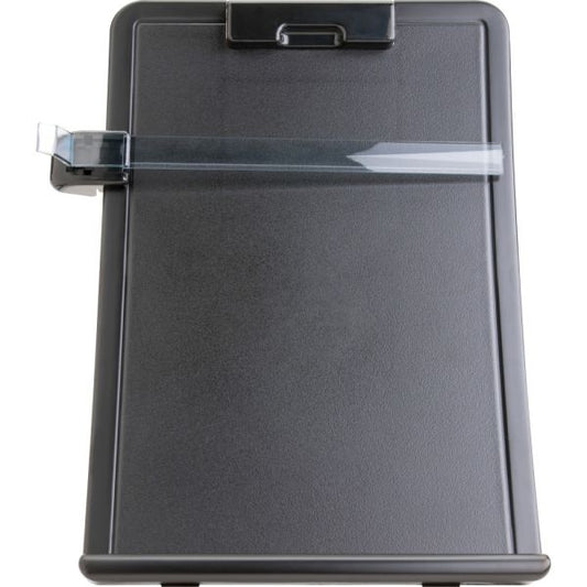 Business Source Curved Easel Document Holder 10" x 2.5" x 14.4" x - 1 Each - Black