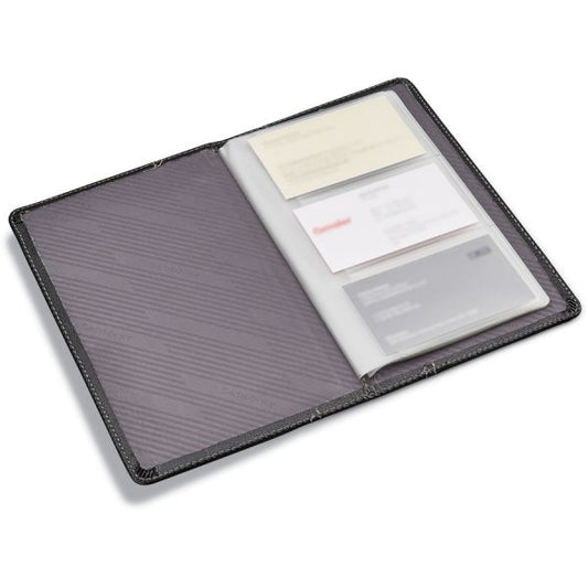 Samsonite Business Card Holder 8" x 0.5" x 5" x - 1 Each - Black