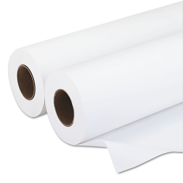 ICONEX Presentation Paper - White 36" x 500 ft - 20 lb Basis Weight - 2 / Carton