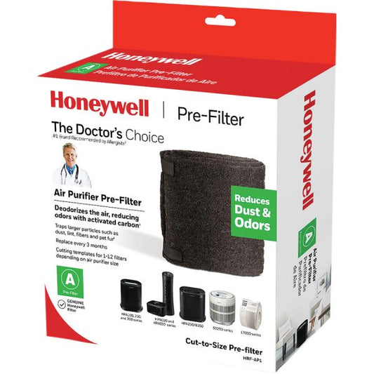 Honeywell Pre-Filter for Air Purifier Activated Carbon - For Air Purifier - Remove Dust, Remove Airborne Particles, Remove Pet Hair, Remove Odor - 47" Height x 15.5" Width x 0.1" Depth