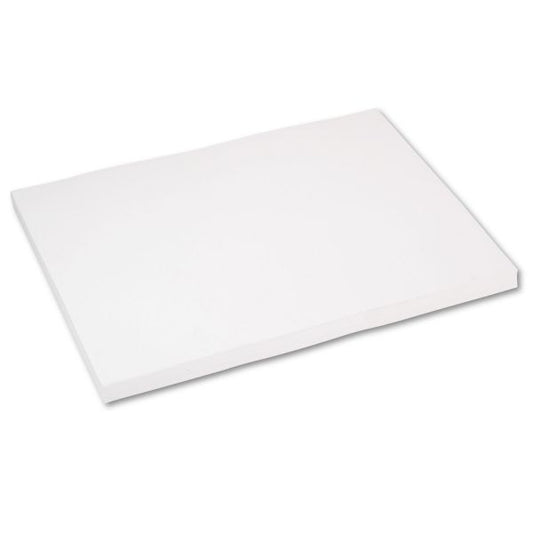 Pacon Heavyweight Tagboard, 18 x 24, White, 100/Pack