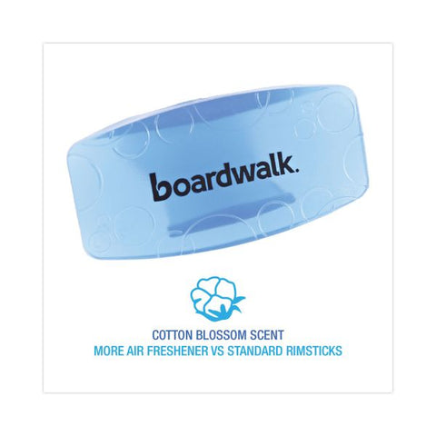 Boardwalk Bowl Clip, Cotton Blossom Scent, Blue, 12/Box