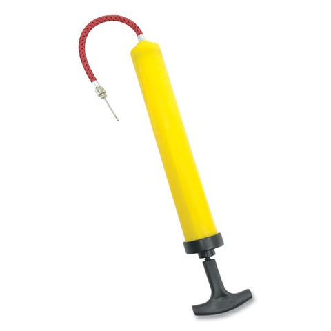 Champion Sports Hand Pump, 12", Plastic, Yellow/Black