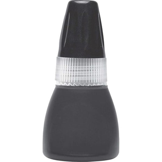 Xstamper Refill Ink for Xstamper Stamps, 10 mL Bottle, Black