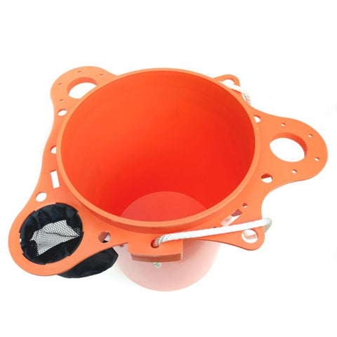 My Bucket Extreme Bucket 22 quart - Plastic - Orange - 1 Each