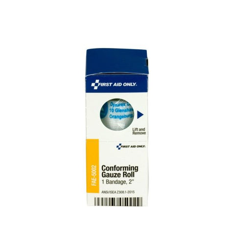 First Aid Only Gauze Bandages, Conforming, 2" Wide