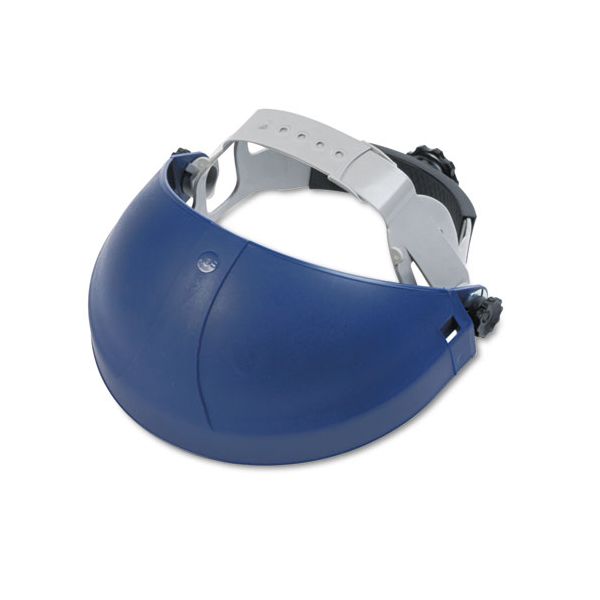 3M Tuffmaster Deluxe Headgear with Ratchet Adjustment, 8 x 14, Blue