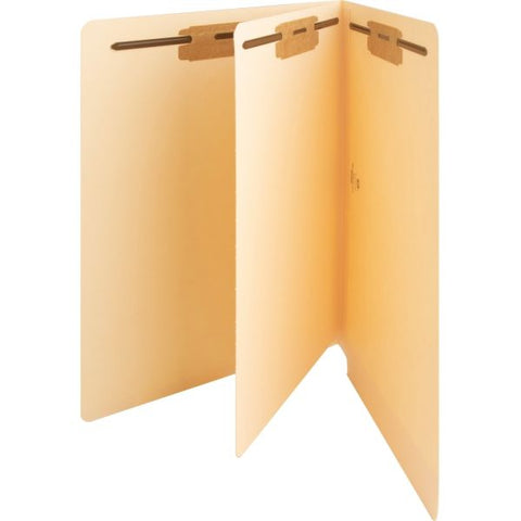 Business Source Letter Recycled Medical File Folder 8 1/2" x 11" - 3/4" Expansion - 2" Fastener Capacity - End Tab Location - 10% Recycled - 40 / Box