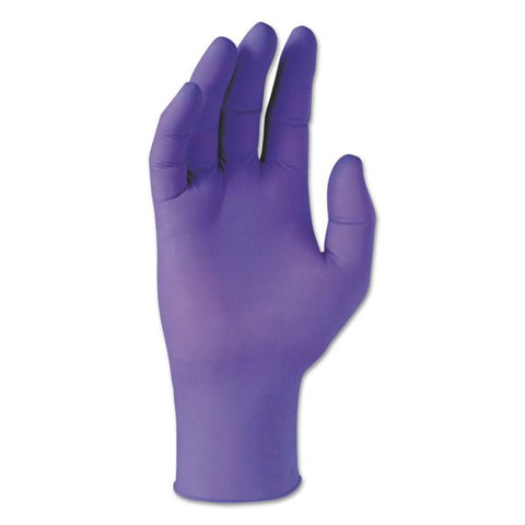 Kimtech PURPLE NITRILE Gloves, Purple, 242 mm Length, X-Large, 6 mil, 900/Carton