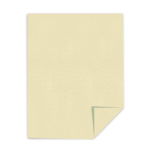 Southworth 25% Cotton Linen Business Paper, 32 lb Bond Weight, 8.5 x 11, Ivory, 250/Pack