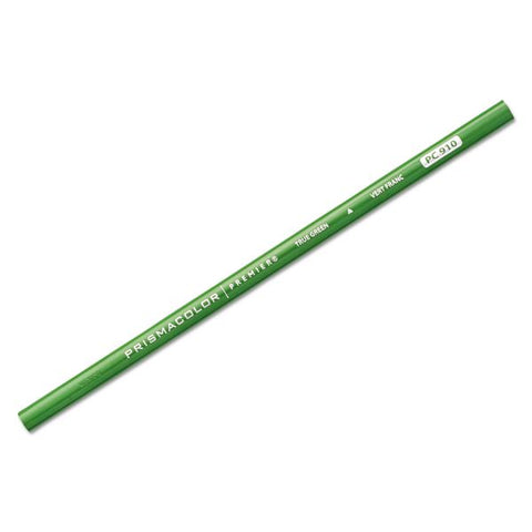 Prismacolor Premier Colored Pencil, True Green Lead/Barrel, Dozen