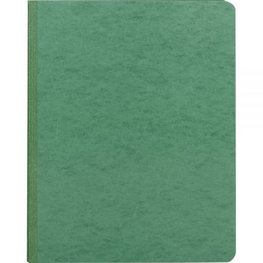 Smead Prong Fastener Premium Pressboard Report Cover, Two-Piece Prong Fastener, 3" Capacity, 8.5 x 11, Green/Green