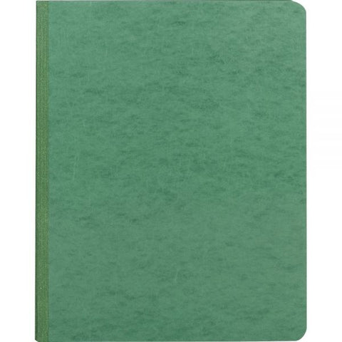 Smead Prong Fastener Premium Pressboard Report Cover, Two-Piece Prong Fastener, 3" Capacity, 8.5 x 11, Green/Green