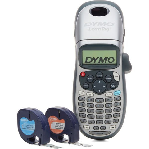 DYMO LetraTag 100H Label Maker, 2 Lines, 3.1 x 2.6 x 8.3