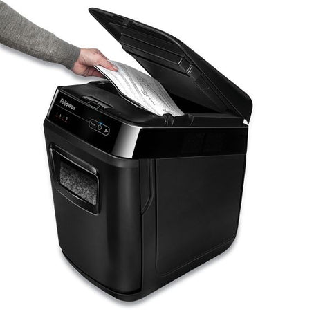 Fellowes AutoMax 200M Auto Feed Micro-Cut Shredder, 200 Auto/10 Manual Sheet Capacity