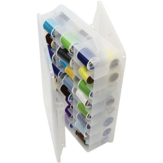Creative Options Thread Organizer 10.13"X3.25"X14.25" Clear