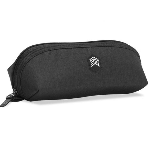 STM Goods Must Stash Carrying Case Accessories, Cord, Pen - Black Water Resistant - Fabric, Polyester Body - 3.9" Height x 4.3" Width x 7.9" Depth - 1.59 quart Volume Capacity