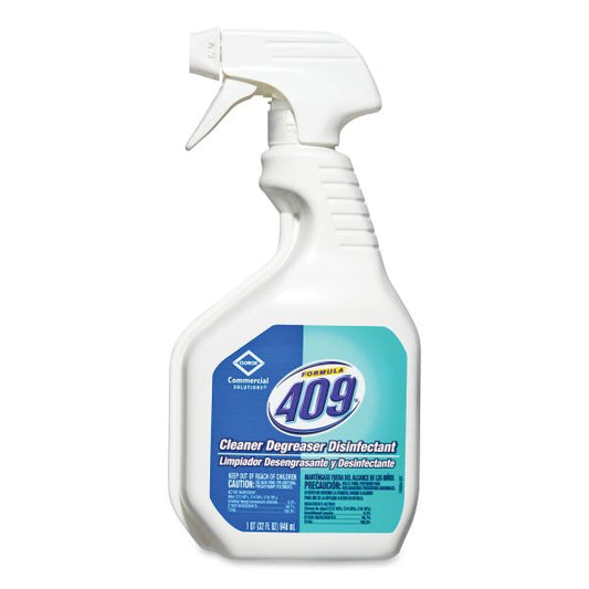 Formula 409 Cleaner Degreaser Disinfectant, 32 oz Spray, 12/Carton