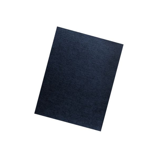 Fellowes Expressions Linen Texture Presentation Covers for Binding Systems, Navy, 11 x 8.5, Unpunched, 200/Pack