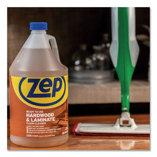 Zep Commercial Hardwood and Laminate Cleaner, 1 gal Bottle