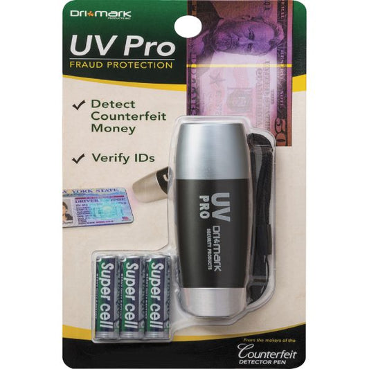 Dri Mark UV Pro Fraud Detector Ultraviolet - Gray Silver - 1 / Each