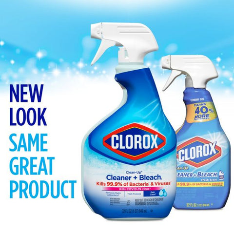 Clorox Clean-Up All-Purpose Cleaner, 32 Oz, Fresh Scent, Case Of 9 Bottles