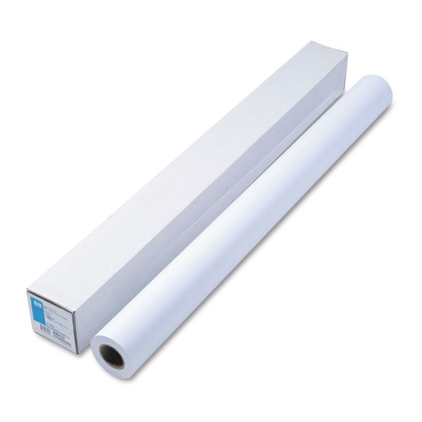 HP DesignJet Large Format Paper for Inkjet Prints, 42" x 150 ft, White