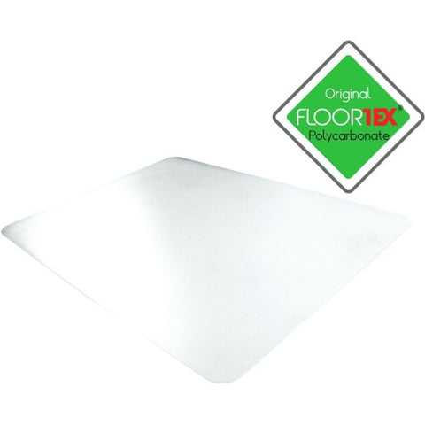 Desktex Desk Pad Rectangle - 36" Width x 20" Depth - Polycarbonate - Crystal Clear