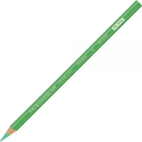 Prismacolor Premier Colored Pencil, True Green Lead/Barrel, Dozen