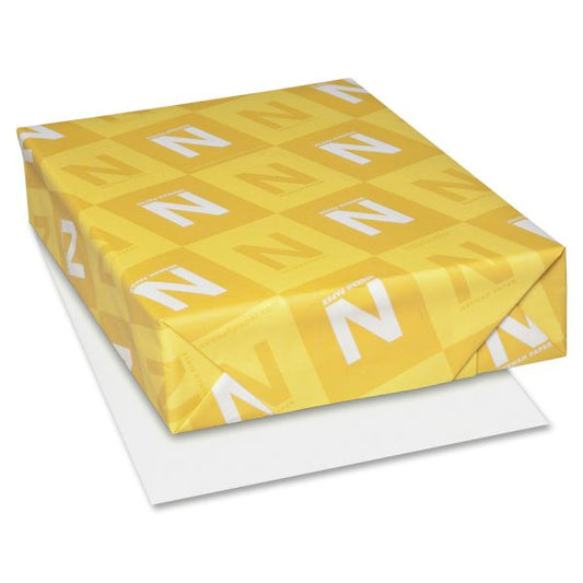 Neenah Paper Capitol Bond Letter Size - 8 1/2" x 11" - 24 lb Paper Weight - Cockle Finish - Bright White - 500 Sheets/ Ream - 1 Ream