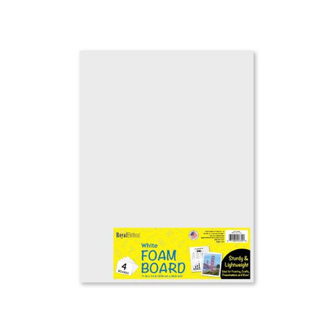 White Foam Board White Foam Board, 11"x14", 4/PK