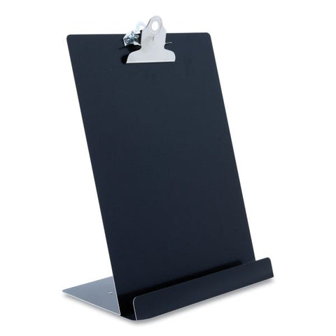 aunders Document/Tablet Holder Stand 12.3" x 9.5" x 5" - Aluminum - 1 Each - Black