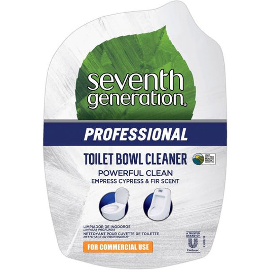 Seventh Generation Professional Toilet Bowl Cleaner 32 fl oz (1 quart) - Emerald Cypress & Fir Scent - 1 Each