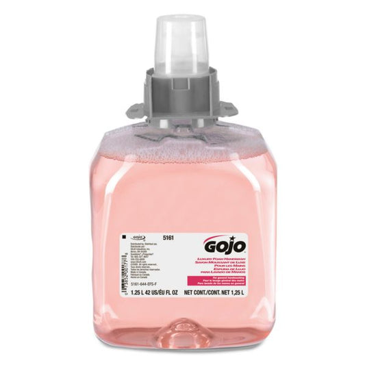 GOJO FMX-12 Luxury Foam Hand Wash, Cranberry, FMX-12 Dispenser, 1250mL Pump