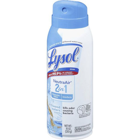 Lysol Neutra Air 2 in 1 Spray Spray - 10 oz (0.62 lb) - Fresh Air Scent - 1 Each