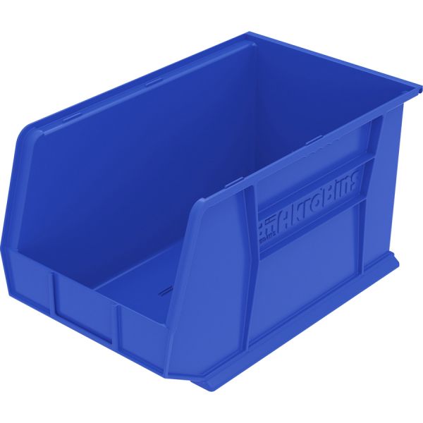 Akro-Mils Akrobin 9", 8.25" x 8.25", 6.75" x 18", 17.12" - Polypropylene - Blue