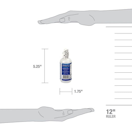 PhysiciansCare by First Aid Only First Aid Refill Components Disposable Eye Wash, 4 oz Bottle