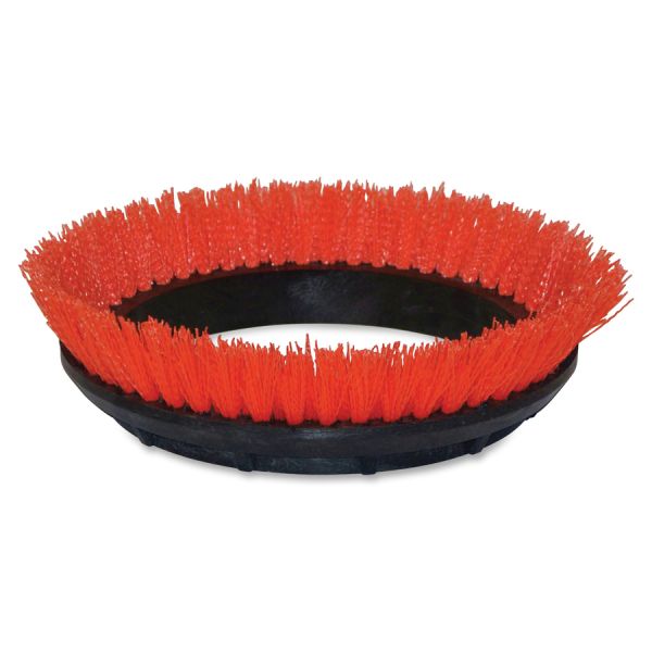 Oreck Commercial Orbiter Smooth Texture Brush, 12" dia, Orange