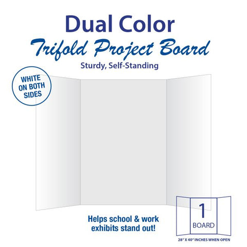 Dual Color White/White Project Board Dual Color White/White Project Board, 28"x40"