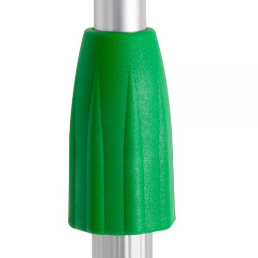 Unger Opti-Loc Extension Pole, 8 ft, Two Sections, Green/Silver