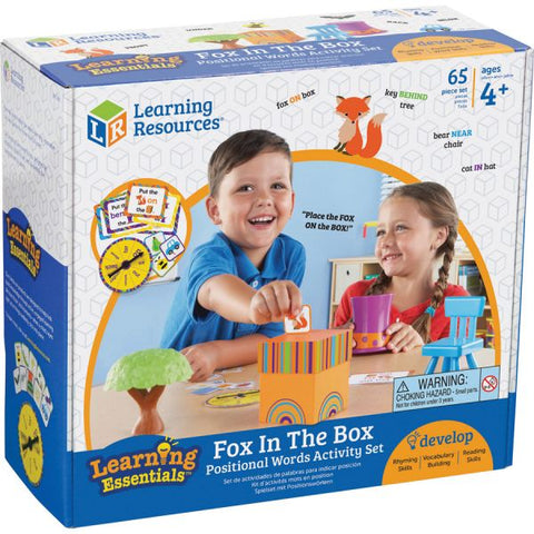 Learning Resources Fox In The Box Word Activity Set Theme/Subject: Learning - Skill Learning: Visual, Tactile Discrimination, Auditory, Fine Motor, Direction, Language Development - 3+ - 1 Each