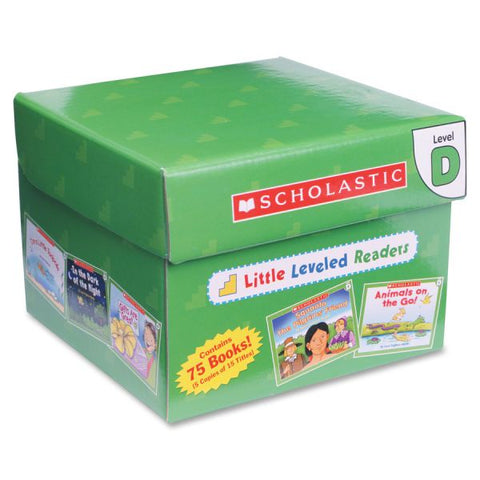 Scholastic Little Leveled Readers Level D Printed Book Box Set Printed Book Scholastic Teaching Resources Publication - 2003 - Softcover - Grade K-2 Product Number: SHS0545067677