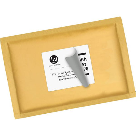 Avery Shipping Labels w/ TrueBlock Technology, Laser Printers, 3.33 x 4, White, 6/Sheet, 100 Sheets/Box