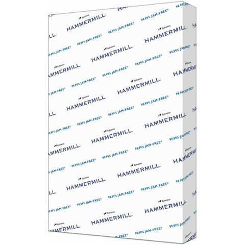 Hammermill Copy Plus 11x17 Inkjet Copy & Multipurpose Paper - White 92 Brightness - Ledger/Tabloid - 11" x 17" - 20 lb Basis Weight - 40 / Pallet - FSC - Acid-free, Quick Drying